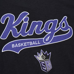Sacramento Kings Hardwood Classics Felt Applique Slub T-Shirt Online