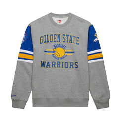 Golden State Warriors Hardwood Classics All Over 4.0 Pullover Sweatshirt sale New