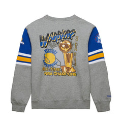 Golden State Warriors Hardwood Classics All Over 4.0 Pullover Sweatshirt sale New