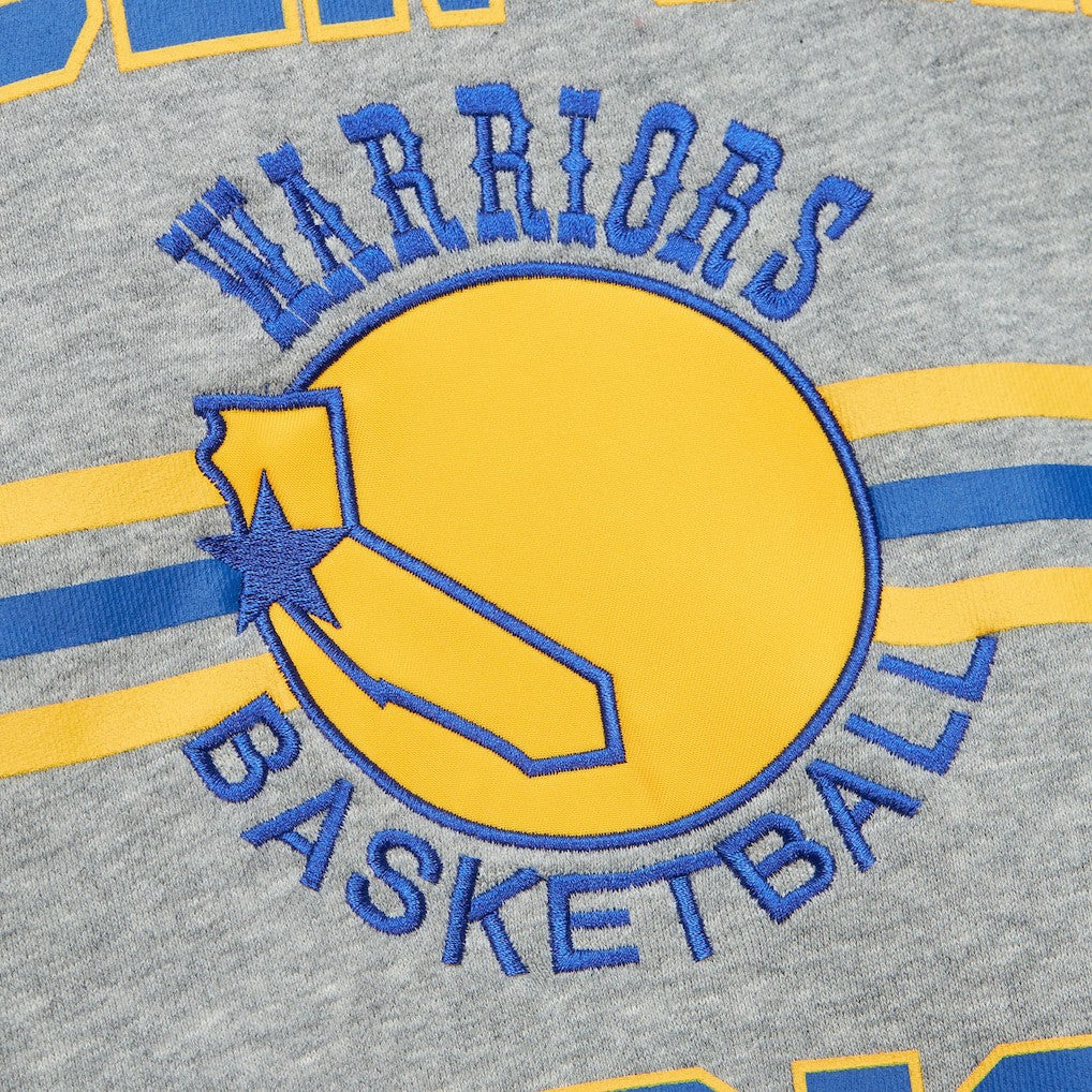 Golden State Warriors Hardwood Classics All Over 4.0 Pullover Sweatshirt sale New