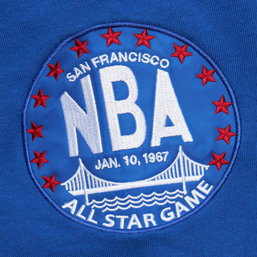 Golden State Warriors Hardwood Classics All Over 4.0 Pullover Sweatshirt sale New