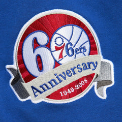 Philadelphia 76ers Hardwood Classics All Over 4.0 Pullover Sweatshirt On Sale