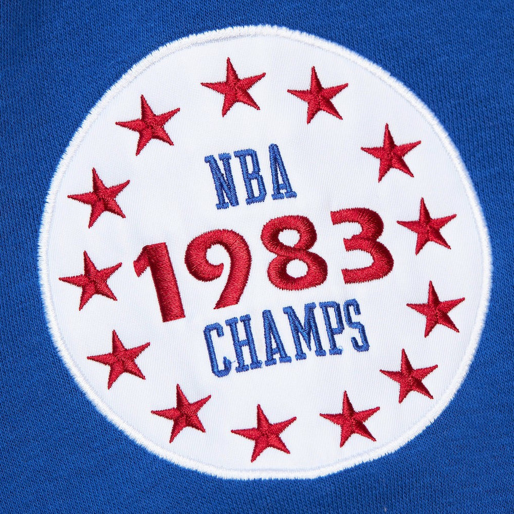 Philadelphia 76ers Hardwood Classics All Over 4.0 Pullover Sweatshirt On Sale