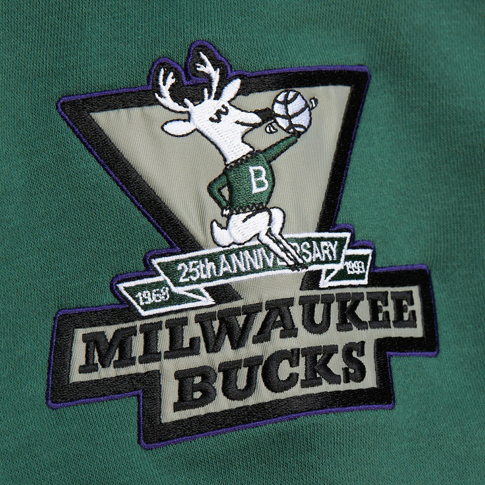 Milwaukee Bucks Hardwood Classics All Over 4.0 Pullover Sweatshirt Outlet