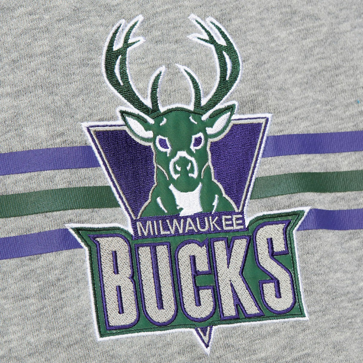 Milwaukee Bucks Hardwood Classics All Over 4.0 Pullover Sweatshirt Outlet