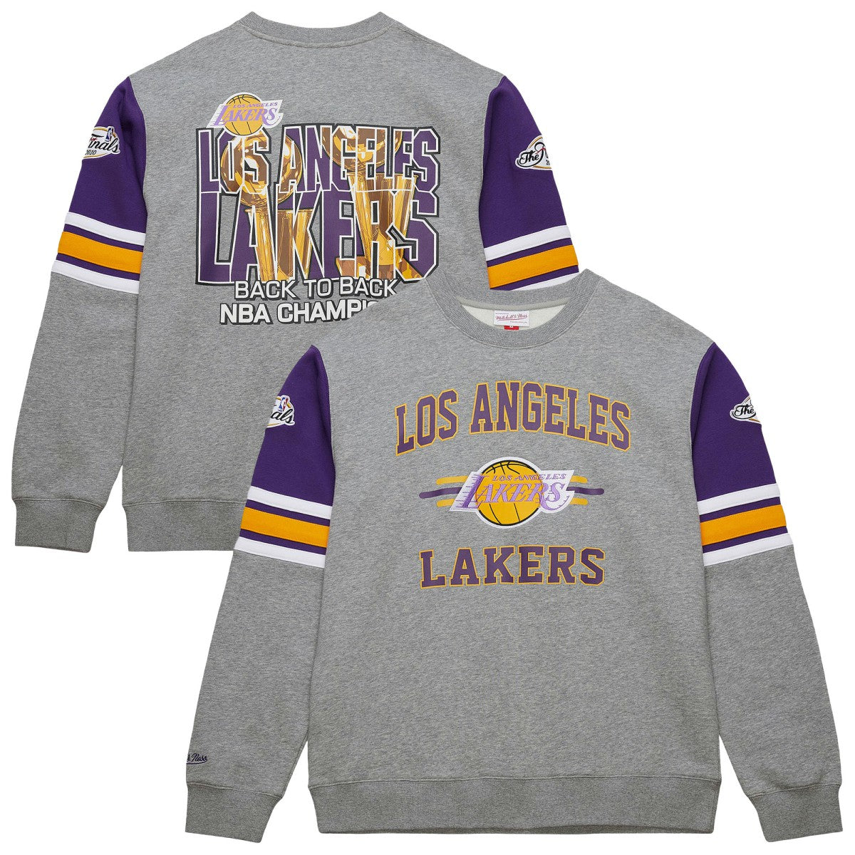 Los Angeles Lakers Hardwood Classics All Over 4.0 Pullover Sweatshirt On Sale