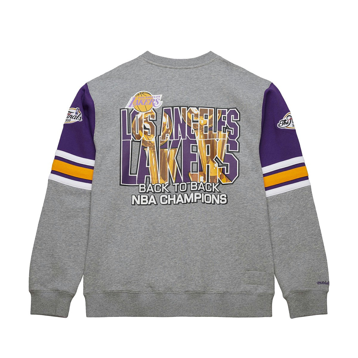 Los Angeles Lakers Hardwood Classics All Over 4.0 Pullover Sweatshirt On Sale