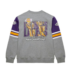 Los Angeles Lakers Hardwood Classics All Over 4.0 Pullover Sweatshirt On Sale