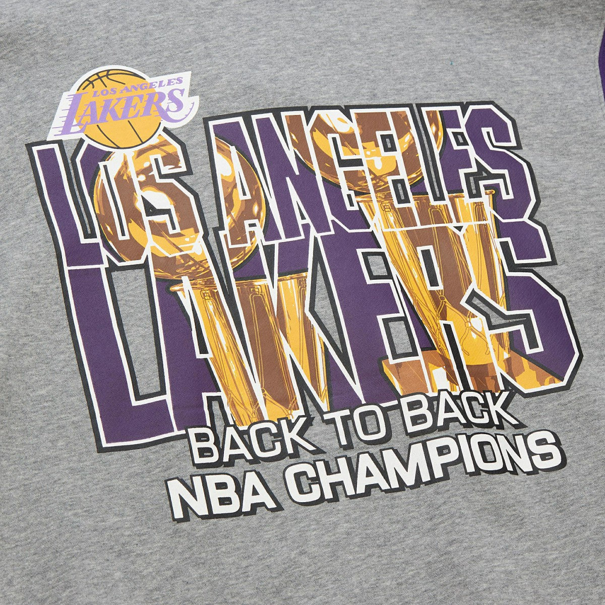 Los Angeles Lakers Hardwood Classics All Over 4.0 Pullover Sweatshirt On Sale