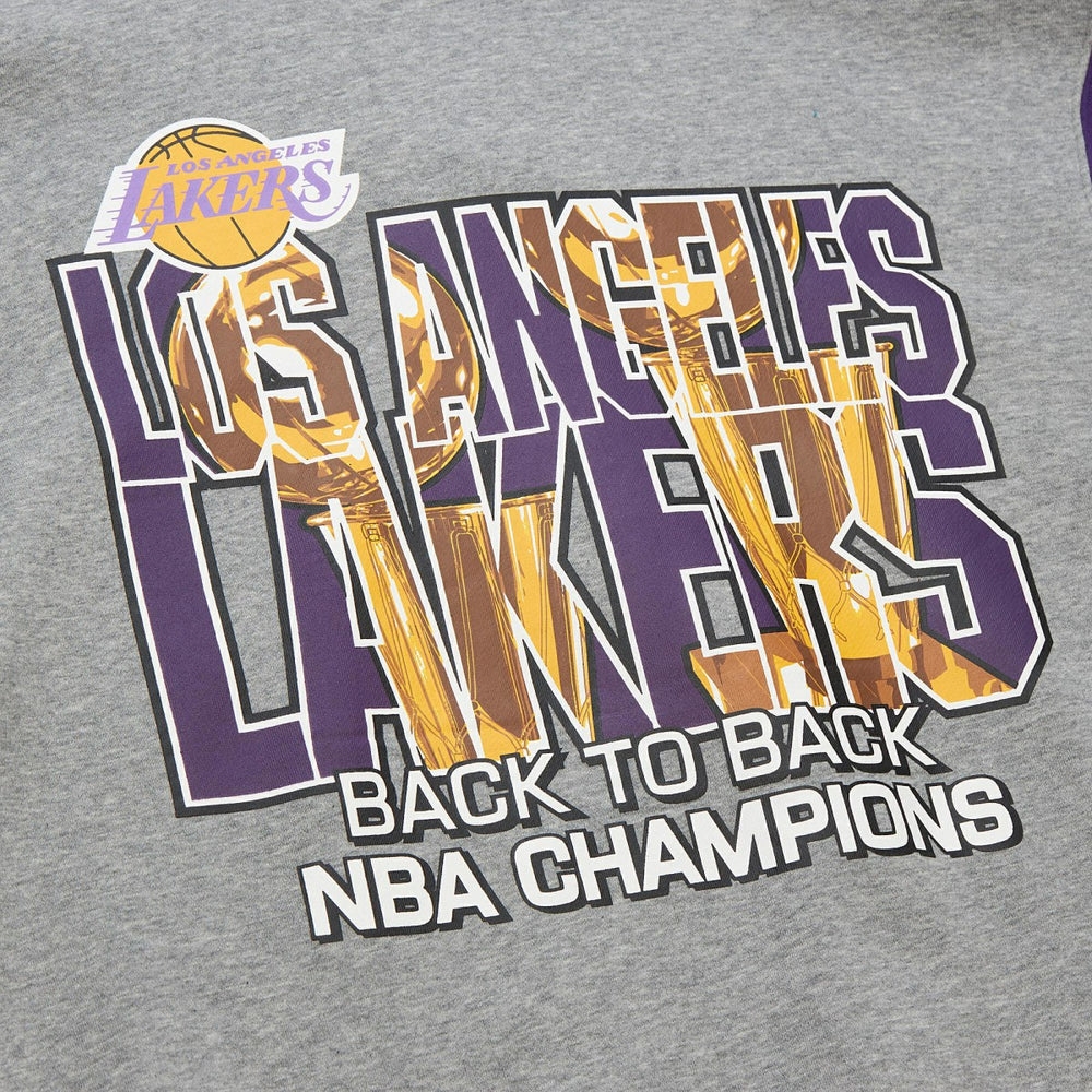 Los Angeles Lakers Hardwood Classics All Over 4.0 Pullover Sweatshirt On Sale