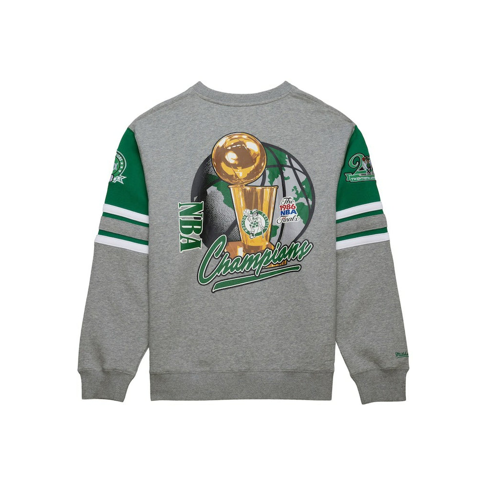 Boston Celtics Hardwood Classics All Over 4.0 Pullover Sweatshirt On Sale