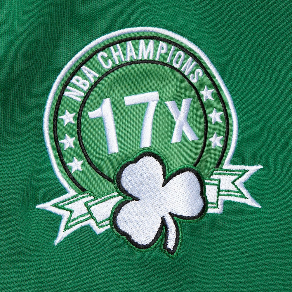 Boston Celtics Hardwood Classics All Over 4.0 Pullover Sweatshirt On Sale