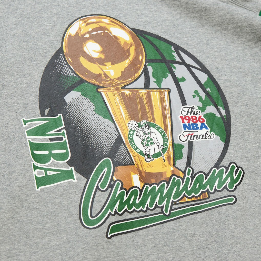 Boston Celtics Hardwood Classics All Over 4.0 Pullover Sweatshirt On Sale