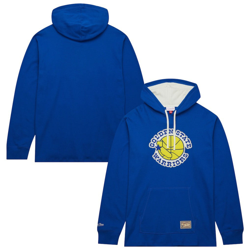 Golden State Warriors Hardwood Classics Lightweight Thermal Pullover Hoodie sale Outlet