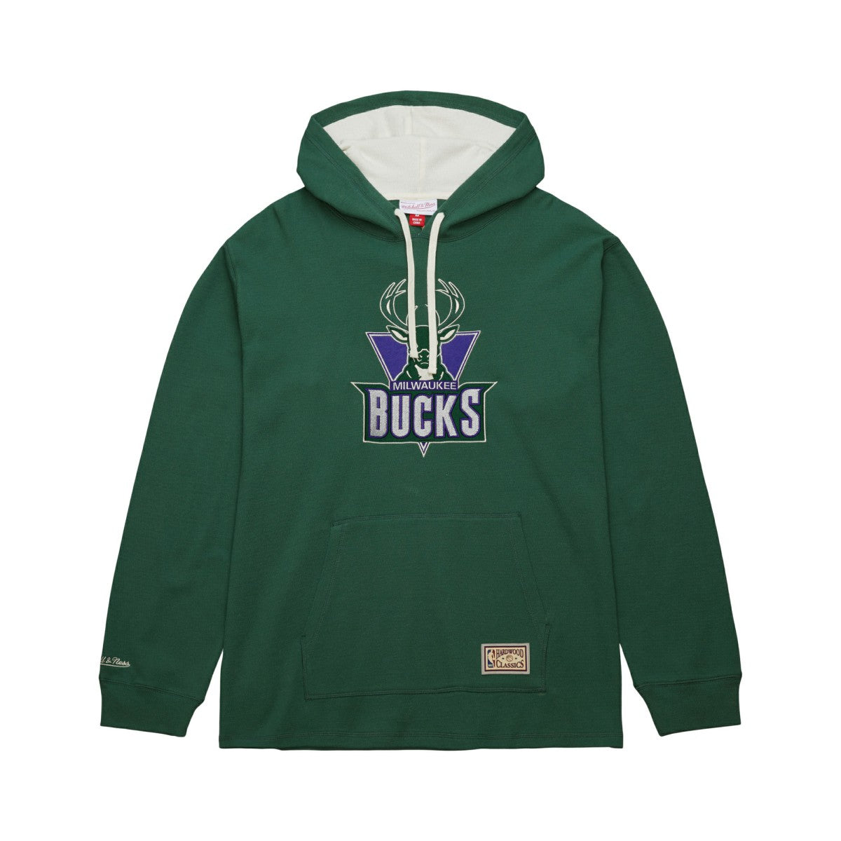 Milwaukee Bucks Hardwood Classics Lightweight Thermal Pullover Hoodie Discount