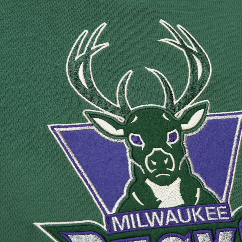 Milwaukee Bucks Hardwood Classics Lightweight Thermal Pullover Hoodie Discount