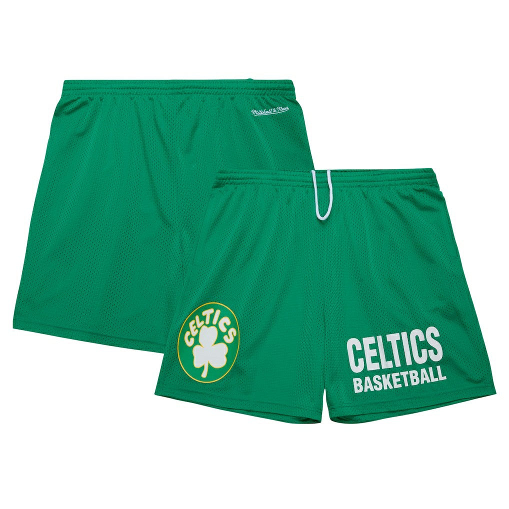 Boston Celtics Hardwood Classics Gameday Mesh Shorts For Sale