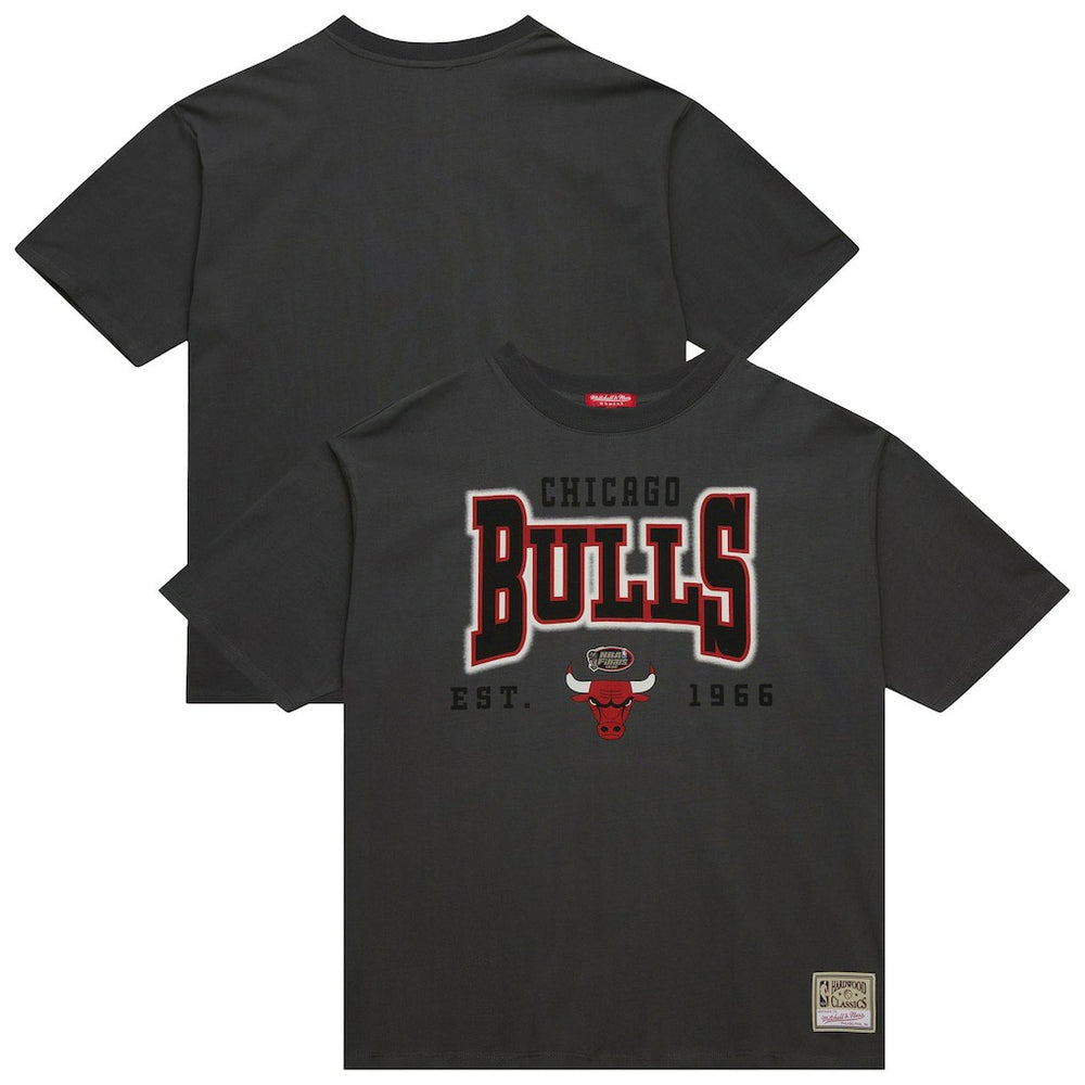 Chicago Bulls Women's Hardwood Classics Oversized Boyfriend T-Shirt sale New