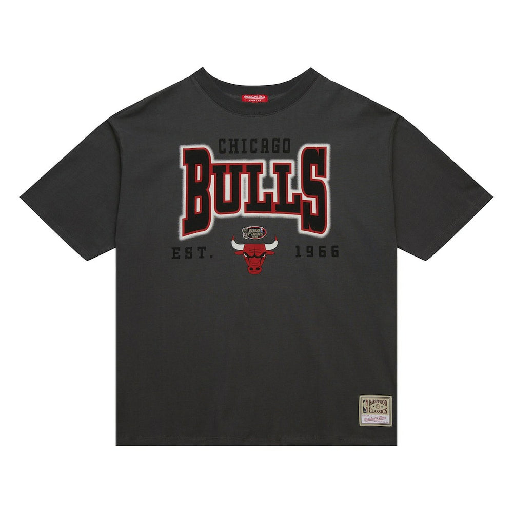 Chicago Bulls Women's Hardwood Classics Oversized Boyfriend T-Shirt sale New