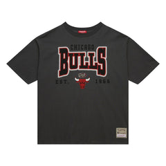 Chicago Bulls Women's Hardwood Classics Oversized Boyfriend T-Shirt sale New