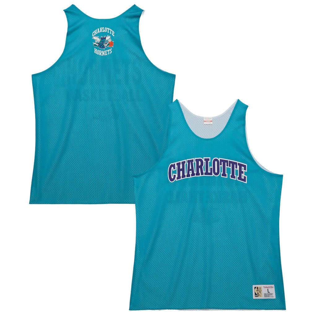 Charlotte Hornets Hardwood Classics Reversible Mesh Practice Jersey Online