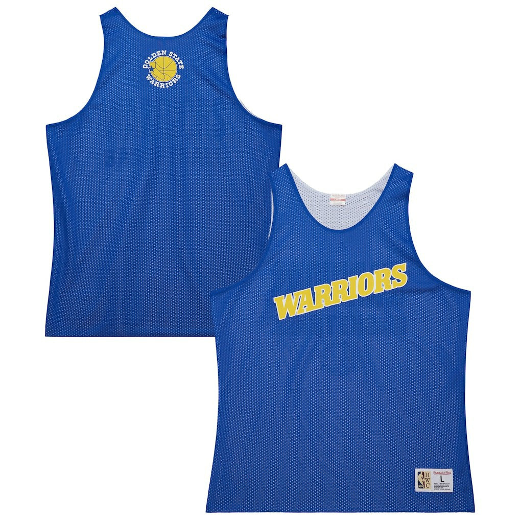 Golden State Warriors Hardwood Classics Reversible Mesh Practice Jersey sale Online
