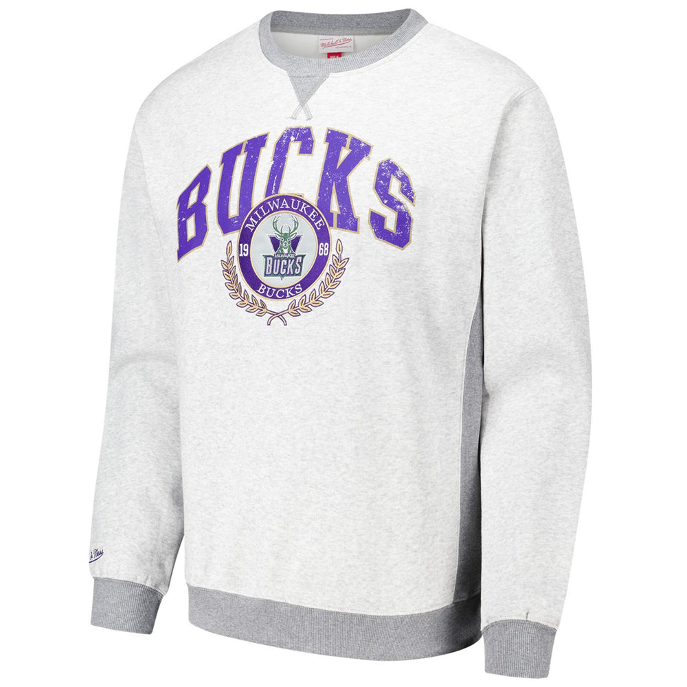Milwaukee Bucks Vintage Logo Pullover Sweatshirt Outlet