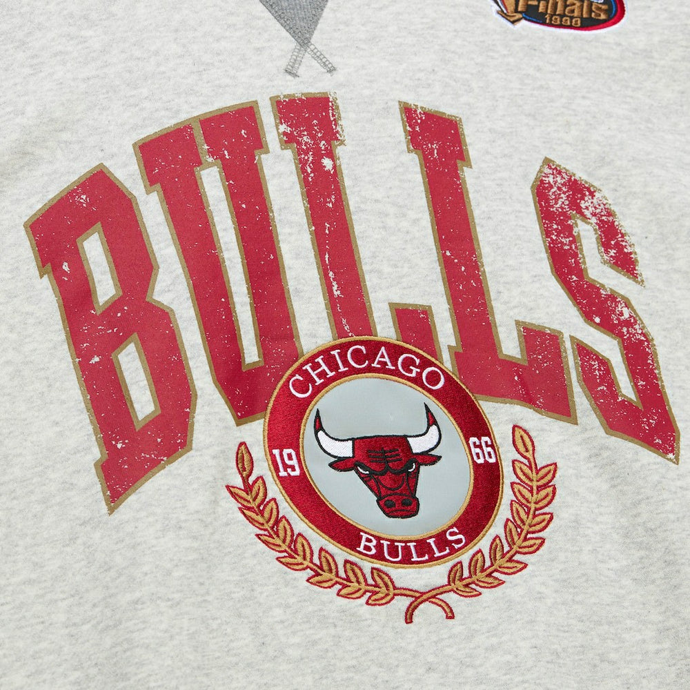 Chicago Bulls Vintage Logo Pullover Sweatshirt On Sale