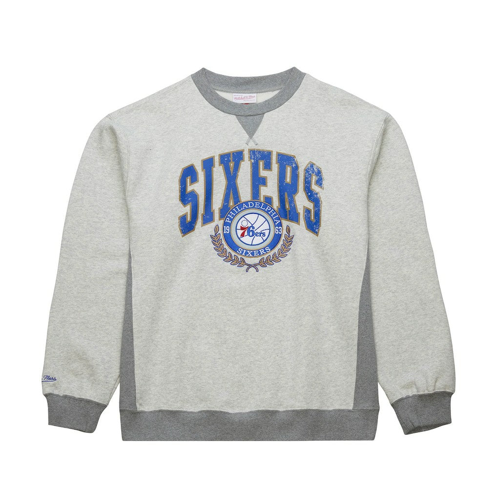 Philadelphia 76ers Vintage Logo Pullover Sweatshirt Outlet