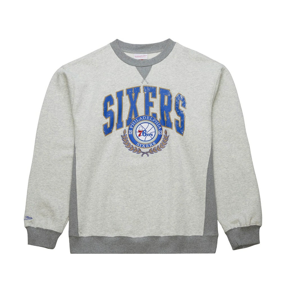 Philadelphia 76ers Vintage Logo Pullover Sweatshirt Outlet