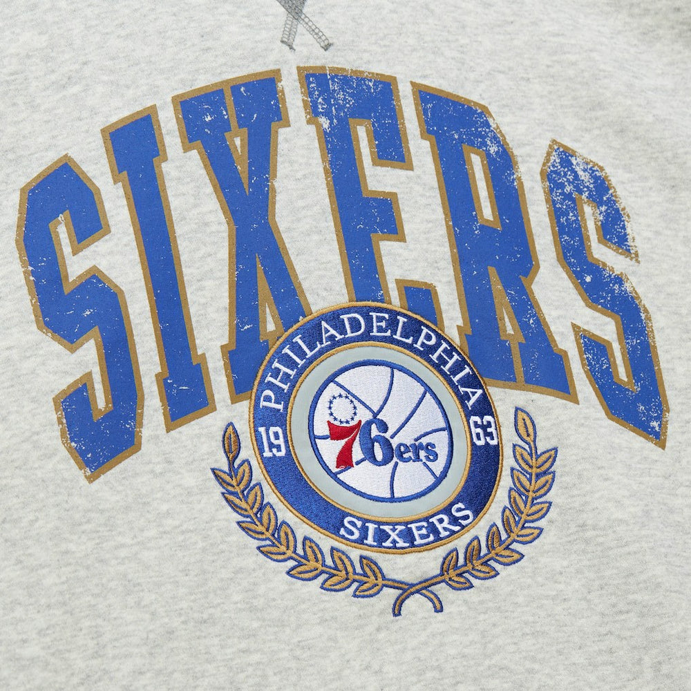 Philadelphia 76ers Vintage Logo Pullover Sweatshirt Outlet