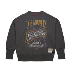 Los Angeles Lakers Women's Hardwood Classics Lightweight Pullover Sweatshirt For Sale