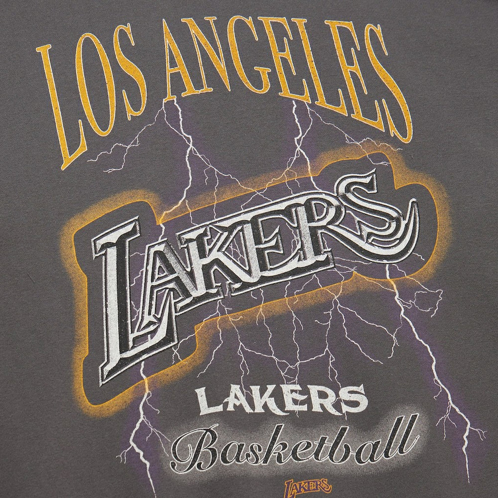 Los Angeles Lakers Women's Hardwood Classics Lightweight Pullover Sweatshirt For Sale