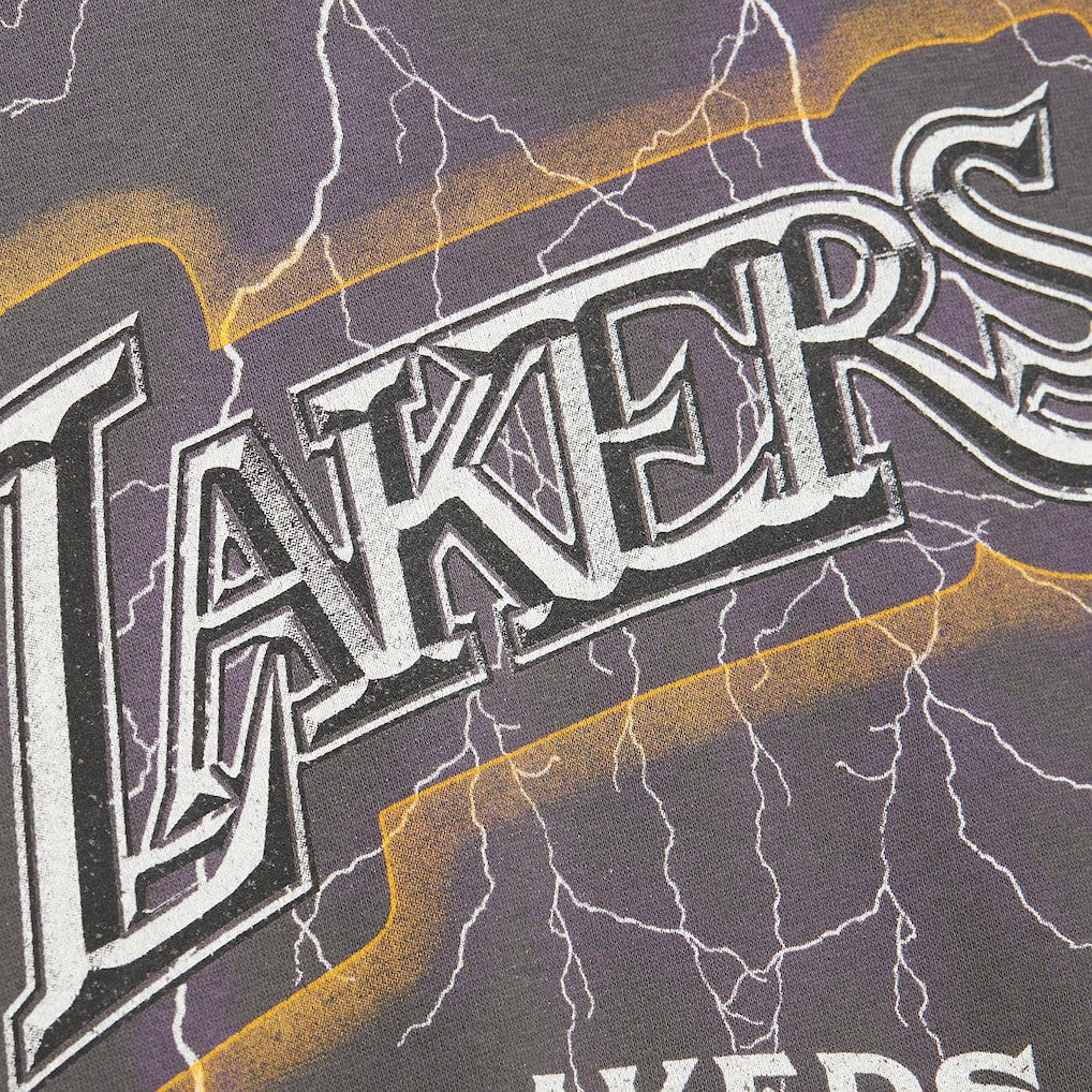 Los Angeles Lakers Women's Hardwood Classics Lightweight Pullover Sweatshirt For Sale