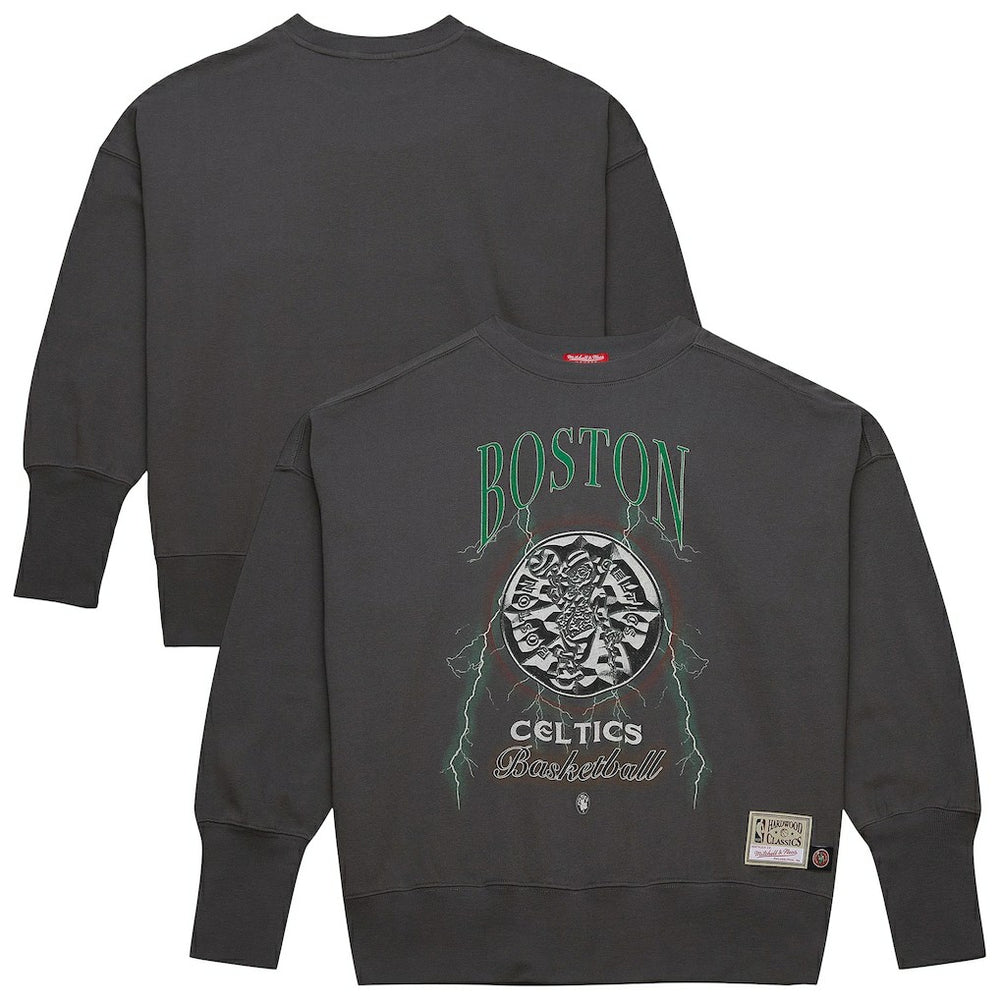 Boston Celtics Women's Hardwood Classics Lightweight Pullover Sweatshirt On Sale