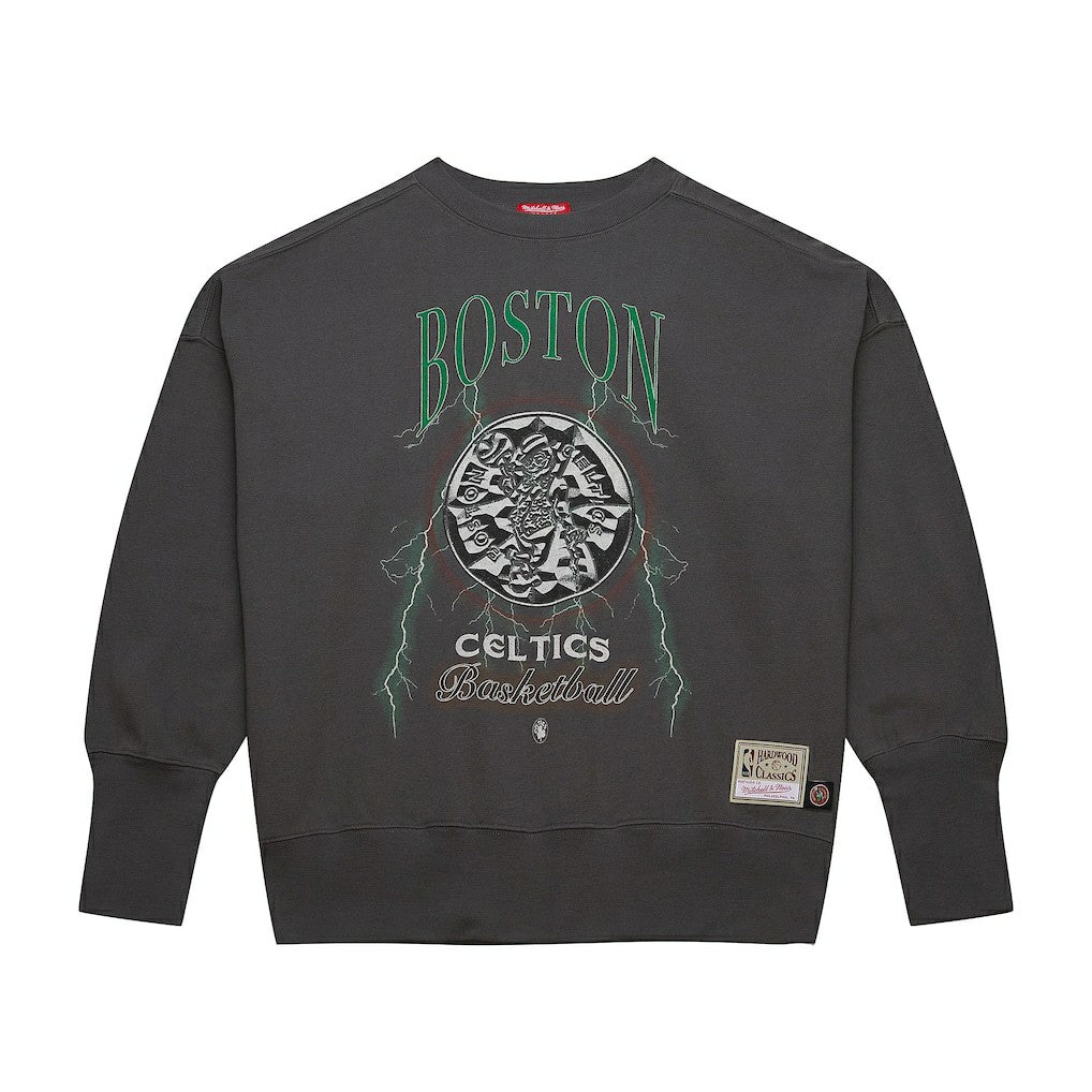 Boston Celtics Women's Hardwood Classics Lightweight Pullover Sweatshirt On Sale