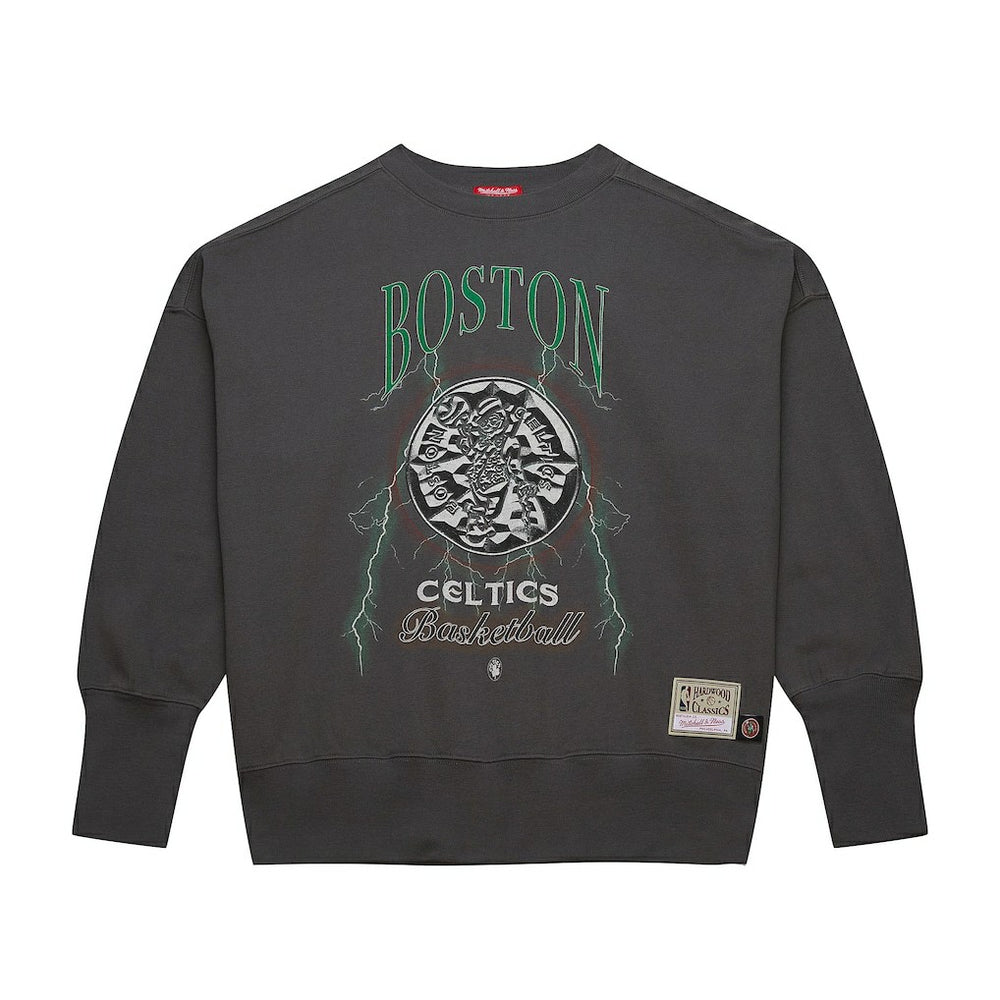 Boston Celtics Women's Hardwood Classics Lightweight Pullover Sweatshirt On Sale