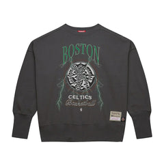 Boston Celtics Women's Hardwood Classics Lightweight Pullover Sweatshirt On Sale