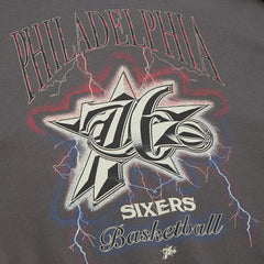 Philadelphia 76ers Women's Hardwood Classics Lightweight Pullover Sweatshirt Discount