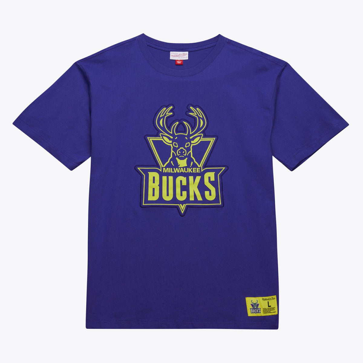 Milwaukee Bucks Hardwood Classics Neon Nights Premium T-Shirt Online