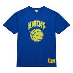 New York Knicks Hardwood Classics Neon Nights Premium T-Shirt On Sale