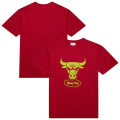 Chicago Bulls Hardwood Classics Neon Nights Premium T-Shirt sale Discount
