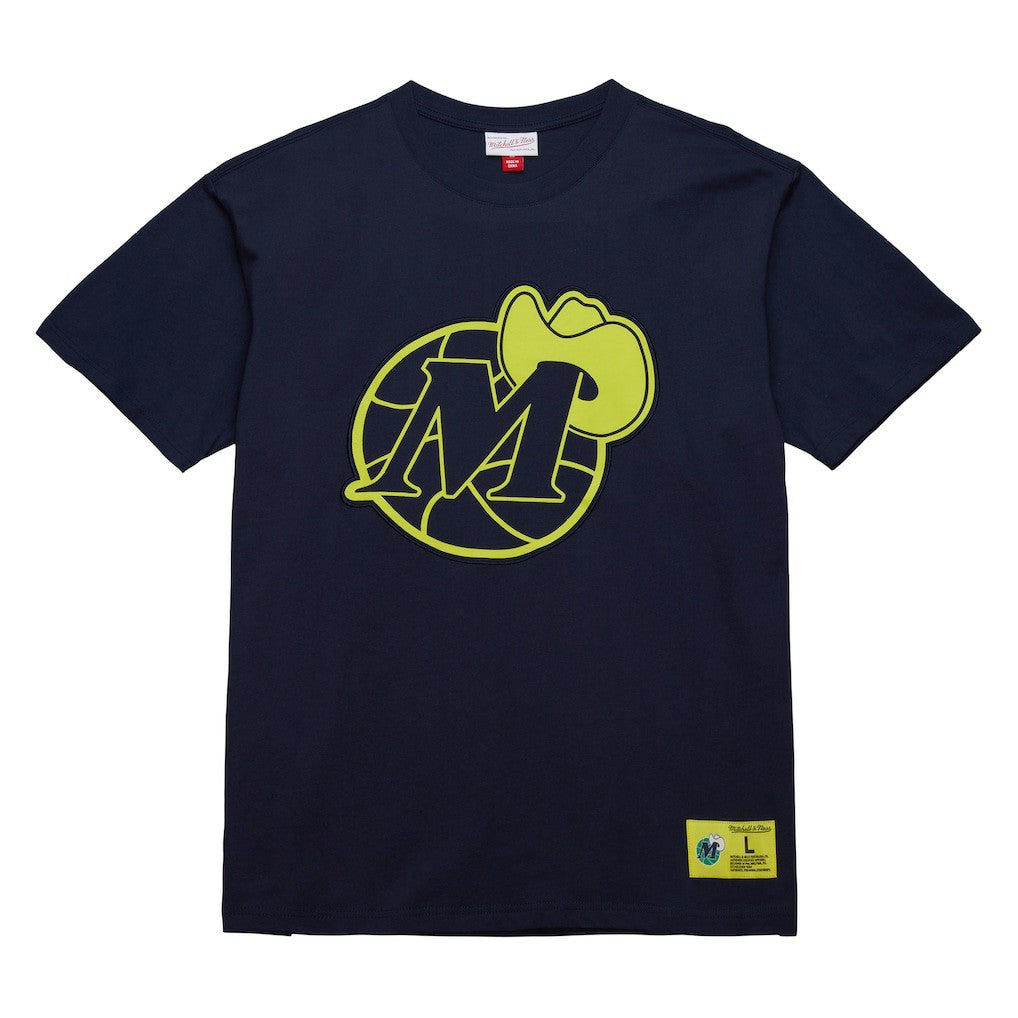 Dallas Mavericks Hardwood Classics Neon Nights Premium T-Shirt sale On Sale