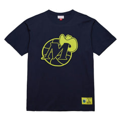 Dallas Mavericks Hardwood Classics Neon Nights Premium T-Shirt sale On Sale