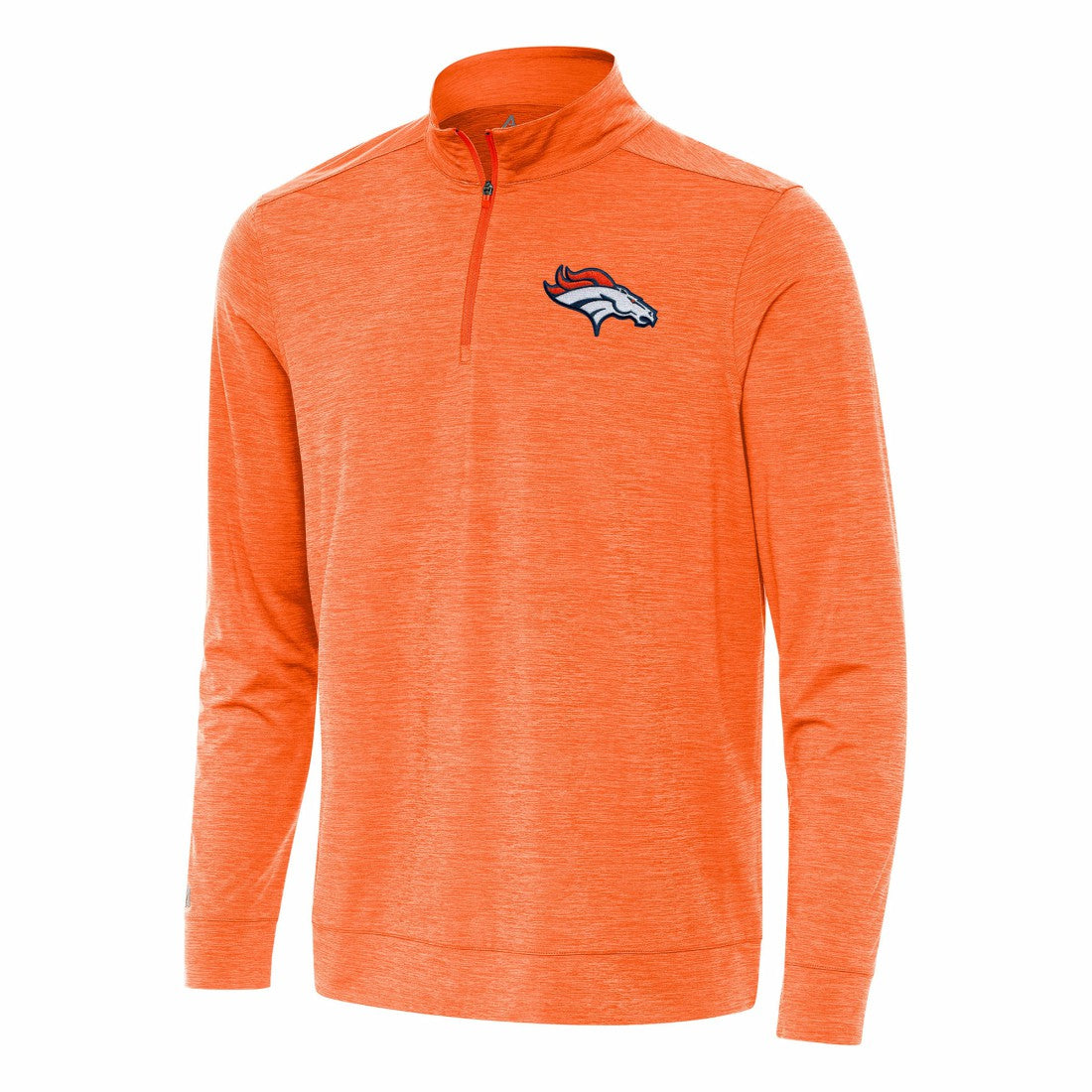 Denver Broncos  Antigua Bright Quarter-Zip Top