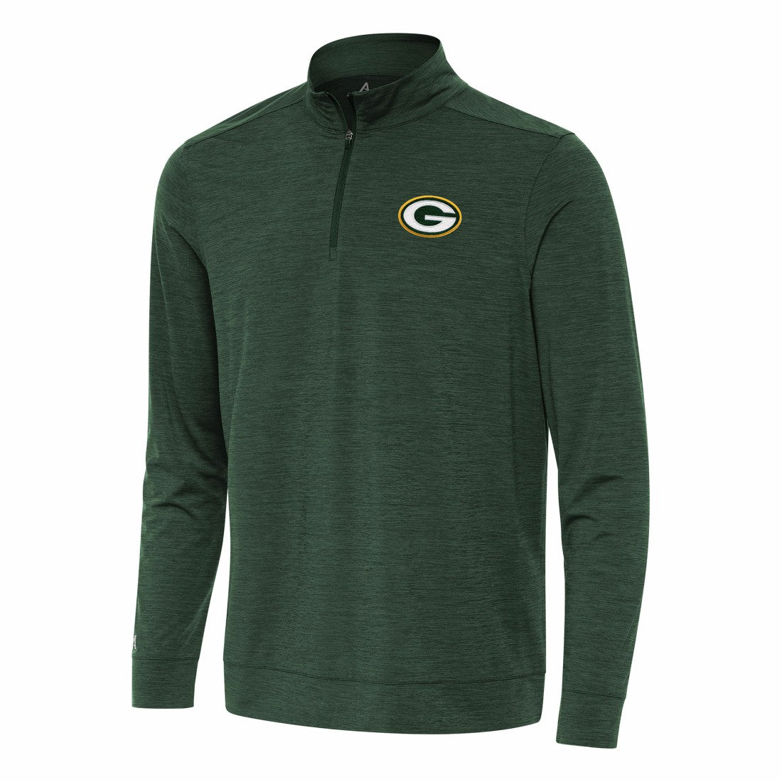 Green Bay Packers  Antigua Bright Quarter-Zip Top