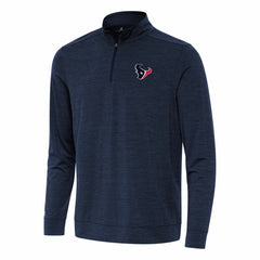 Houston Texans  Antigua Bright Quarter-Zip Top