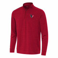 Houston Texans  Antigua Bright Quarter-Zip Top