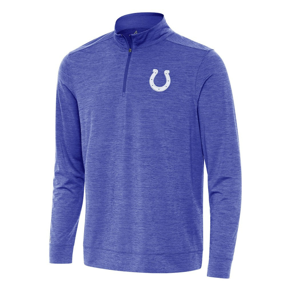 Indianapolis Colts  Antigua Bright Quarter-Zip Top