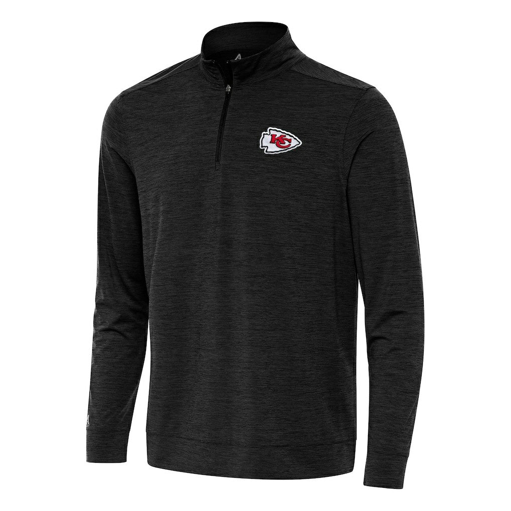 Kansas City Chiefs  Antigua Bright Quarter-Zip Top